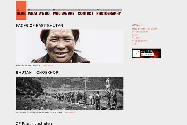 Site using CataBlog plugin