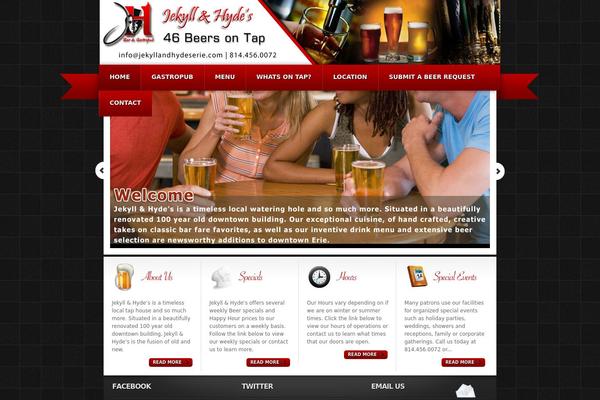 Italianrestaurant theme site design template sample