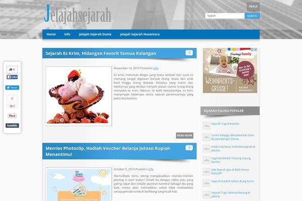 Architecture theme site design template sample