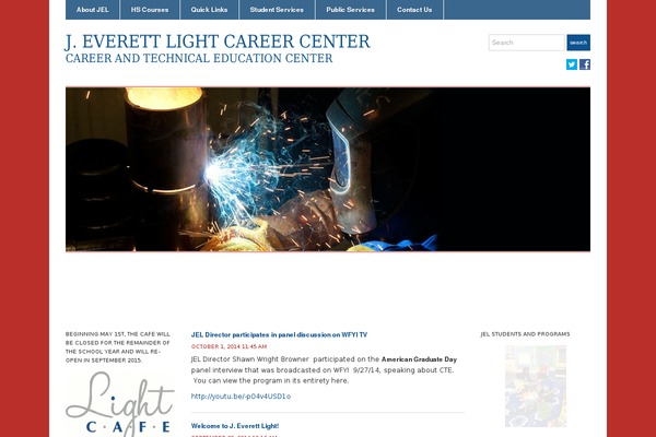 Academica theme site design template sample