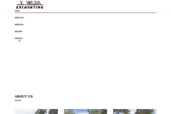 jeliaexcavating.com site used Jeliatheme