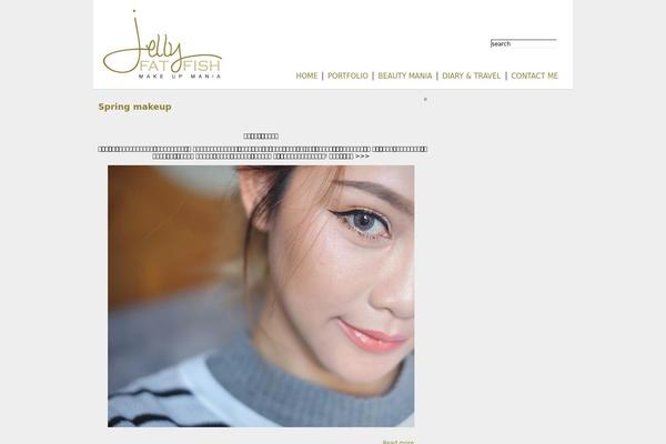 Jelly theme site design template sample