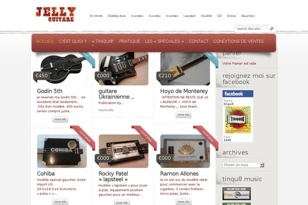 eStore theme site design template sample