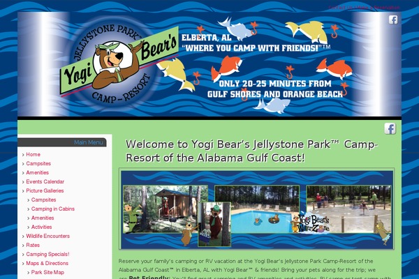 jellystonegulfcoast.com site used Mantra