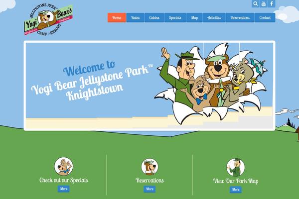 Happy Kids theme site design template sample