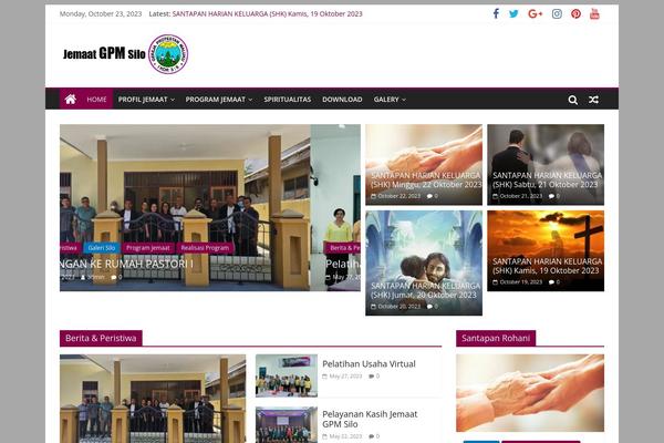 Site using Swm-church-shortcodes plugin