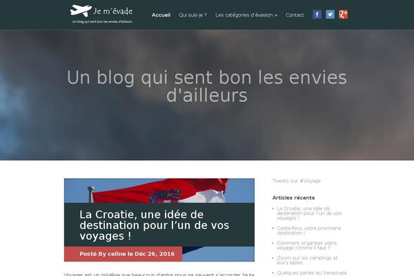 Vertex theme site design template sample