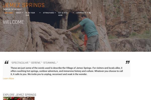 jemezsprings.org site used Azuma