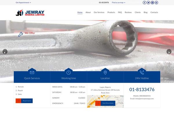 Moesia theme site design template sample