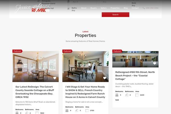 Site using Responsive Mortgage Calculator plugin