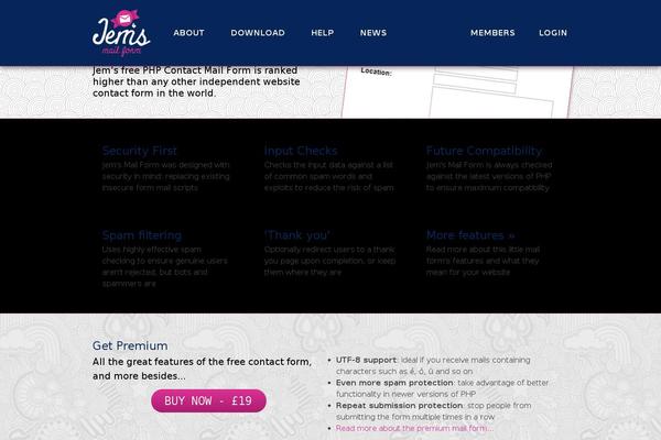 jemsmailform.com site used Jmf