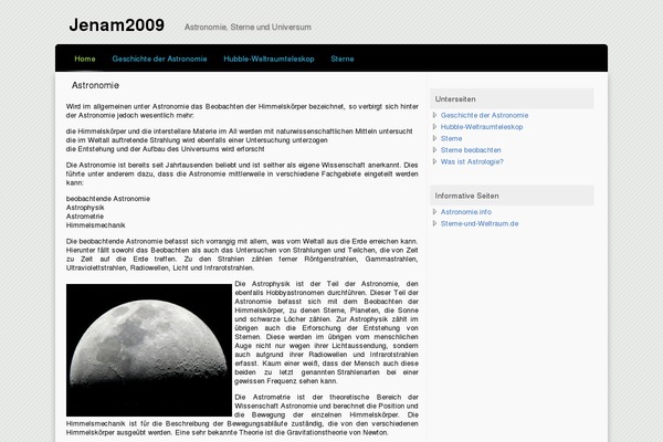 Summ theme site design template sample