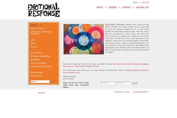 Site using Better archives widget plugin