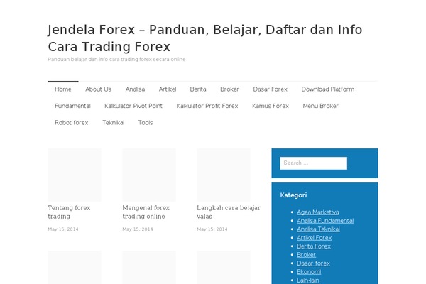 MesoColumn theme site design template sample