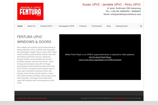 Site using Abdev-portfolio plugin