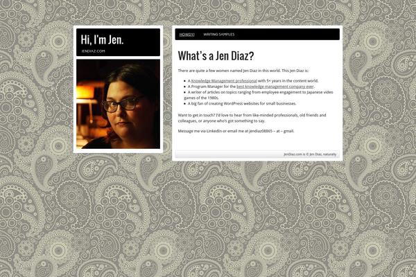 zeeBizzCard theme site design template sample