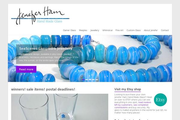 Site using Etsy Shop plugin