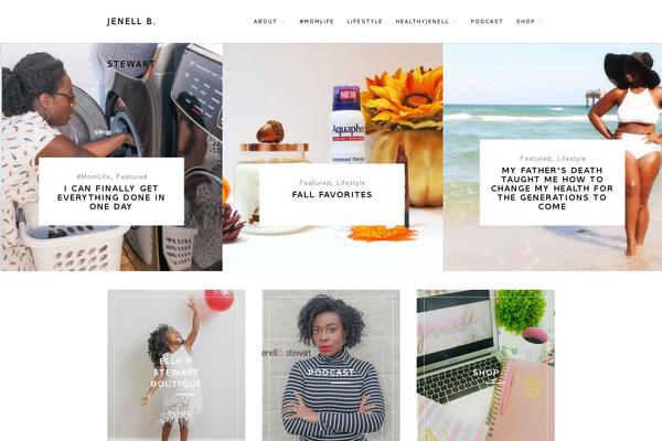 jenellbstewart.com site used Zminimal