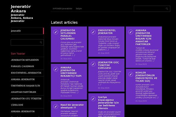Metro CreativeX theme site design template sample