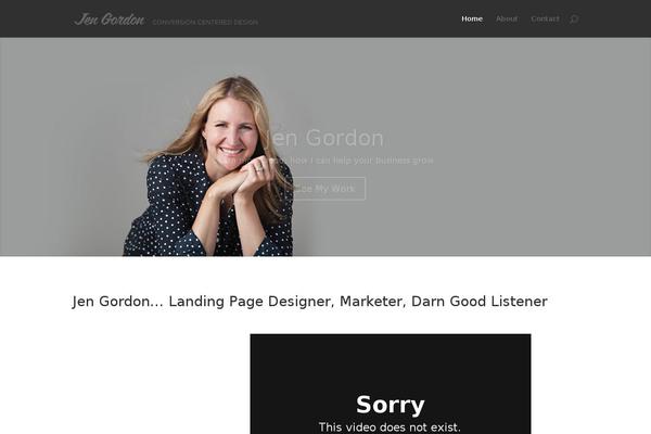 Divi2 theme site design template sample