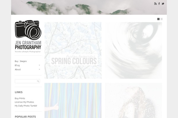Gridspace theme site design template sample
