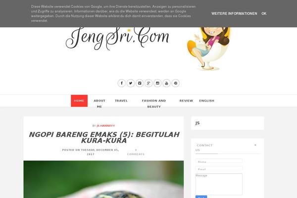 Sastro theme site design template sample