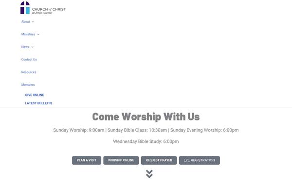 Site using Ultimate-elementor plugin