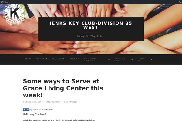 Hemingway theme site design template sample