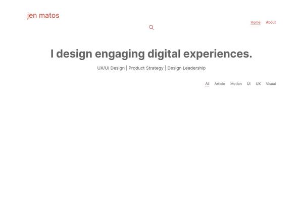 Kalium theme site design template sample