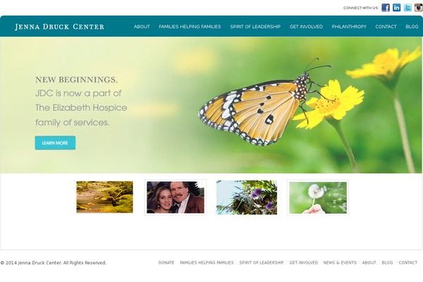 jennadruckcenter.org site used Merge