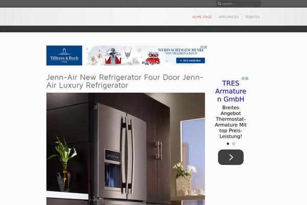 Inspire theme site design template sample