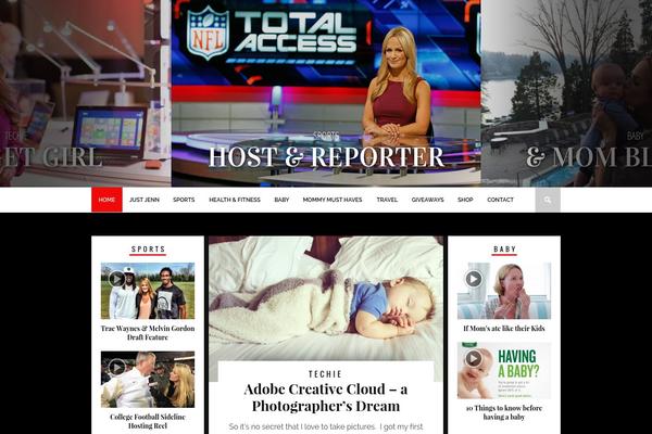 Braxton theme site design template sample