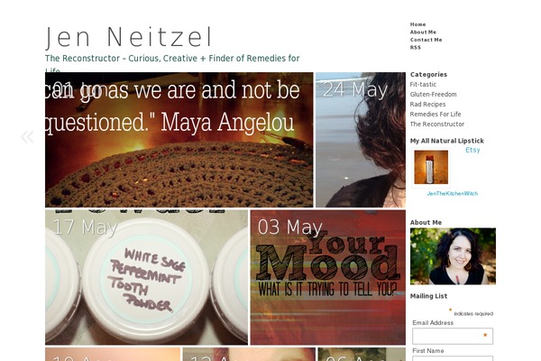 AutoFocus theme site design template sample