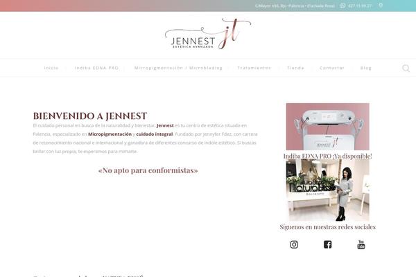 Beautypack theme site design template sample