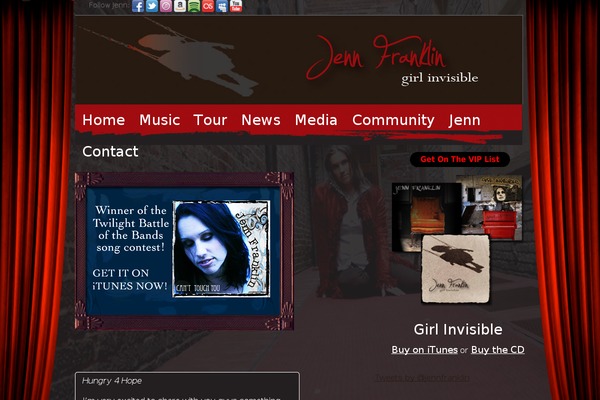 Bones theme site design template sample