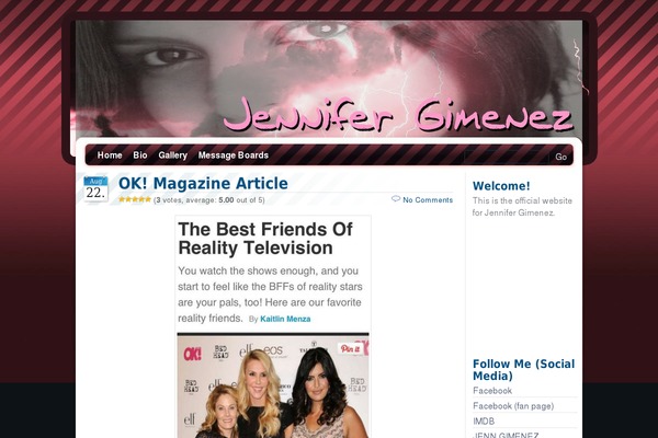 jenngimenez.com site used BlueMoD