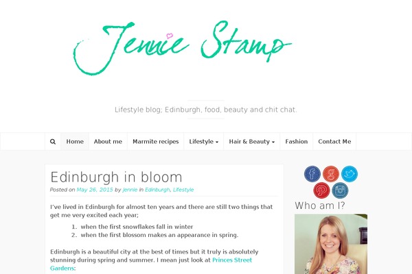 Coeur theme site design template sample