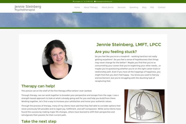 WP RootStrap theme site design template sample