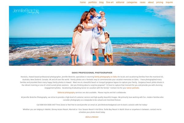 ProPhoto 5 theme site design template sample