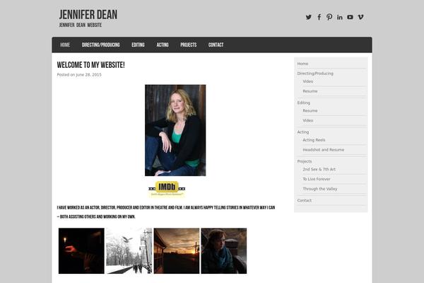 Striker theme site design template sample