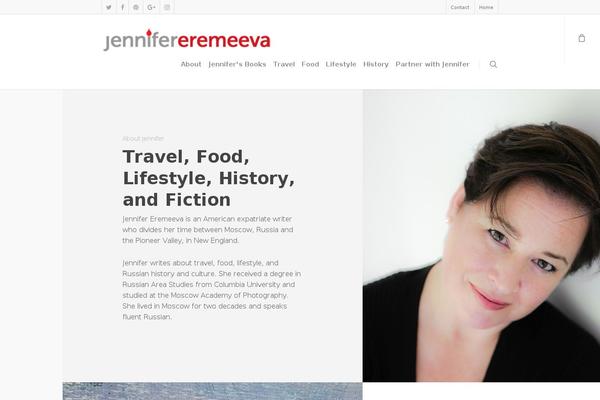 Salient theme site design template sample