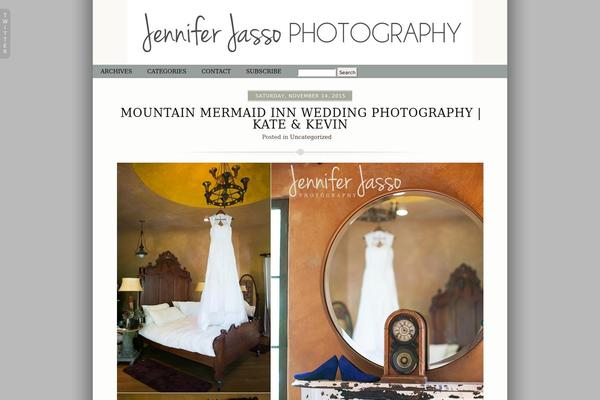 Prophoto4 theme site design template sample