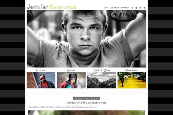 ProPhoto 3 theme site design template sample