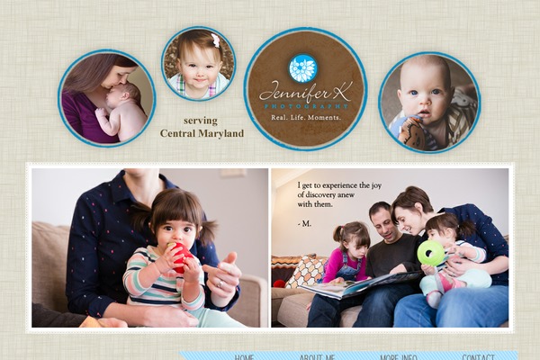 Prophoto4 theme site design template sample