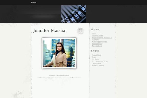 Elegant Grunge theme site design template sample