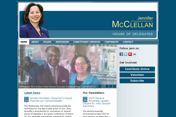 jennifermcclellan.com site used Ms-starter