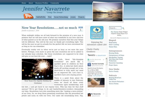 Blue Grace theme site design template sample