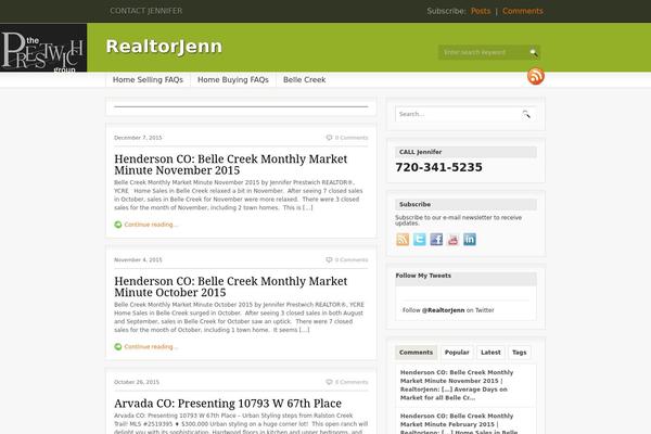 Fresh News theme site design template sample