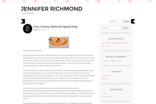 Adelle theme site design template sample
