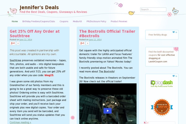 Site using Easy Social plugin